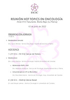 Reunión Hot Topics en oncología, La Palma 2022