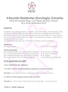 II Reunión Residentes Oncología, Canarias