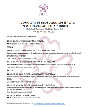 Neopl&aacute;sias Digestivas Tenerife 2026