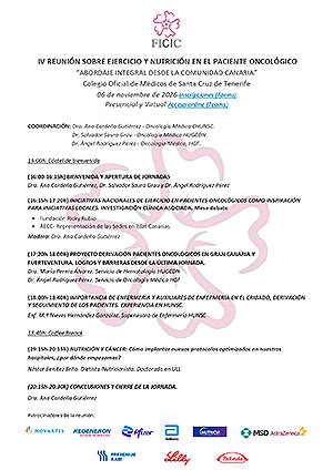 Especialistas y profesionales participantes en la IV Reuni&oacute;n sobre Ejercicio y Nutrici&oacute;n en el Paciente Oncol&oacute;gico