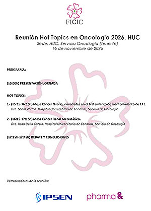 Reuni&oacute;n Hot Topics en Oncolog&iacute;a 2026 del HUC sobre c&aacute;ncer de ovario y c&aacute;ncer renal metast&aacute;sico