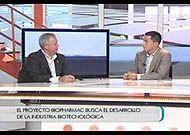 Rafael Zarate is interviewed on Mírame-TV