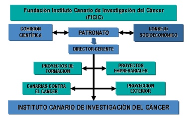 Organigrama Fundacion ICIC