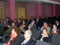 Un aspecto de la audiencia durante el acto de Canarias Contra el Cáncer en Los Llanos.