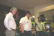 Domingo Umpierrez El Cuco, Yeray Artenara y Domingo El Colorao cantan polkas
