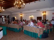 Participantes en el segundo encuentro de jvenes investigadores del cncer, celebrada en La Gomera del 17 al 20 de diciembre de 2005.