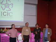 Inauguracin del III YCIC / I YBIM, con Rafael Zrate, Nicols Daz Chico, Sergio Moreno y Jos M. Padrn