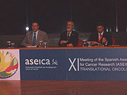 Clausura del XI Meeting de ASEICA con el rector de la ULPGC José Regidor 