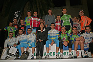 Participantes y organizadores del critérium ciclista de Corralejo 2007