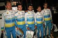 Equipo ciclista Fuerteventura Canarias, en la carrera final de su corta vida como equipo profesional