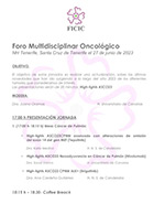 Foro Multidisciplinar Oncolgico