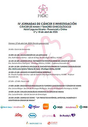 Cancer de mama y tumores ginecol&oacute;gicos Tenerife 2026