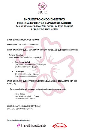Reuni&oacute;n C&aacute;ncer y Tumores Digestivos