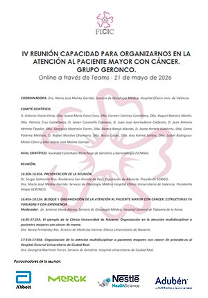 Paciente mayor de C&aacute;ncer