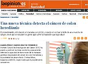 Noticia el cáncer de colon hereditario