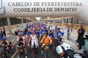 Participantes en la Marcha Cicloturista Kilmetros Contra el Cncer